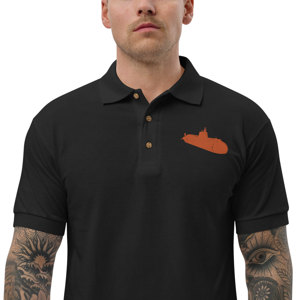 Orange Sub - Embroidered Polo Shirt