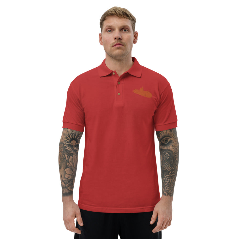 Orange Sub - Embroidered Polo Shirt