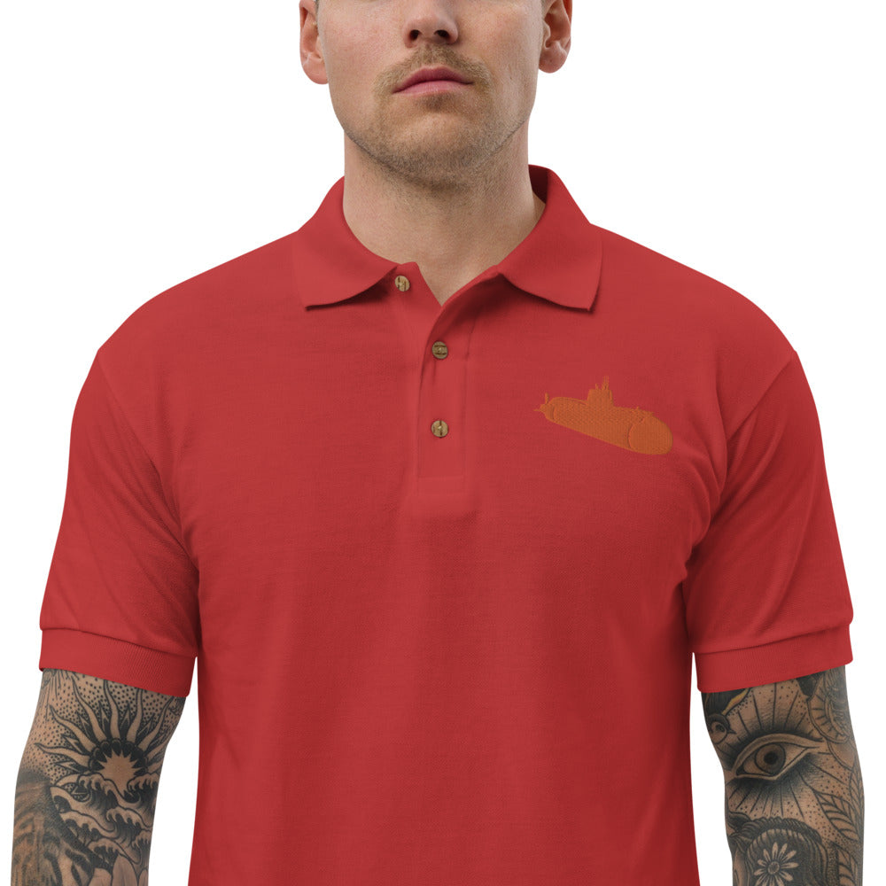 Orange Sub - Embroidered Polo Shirt