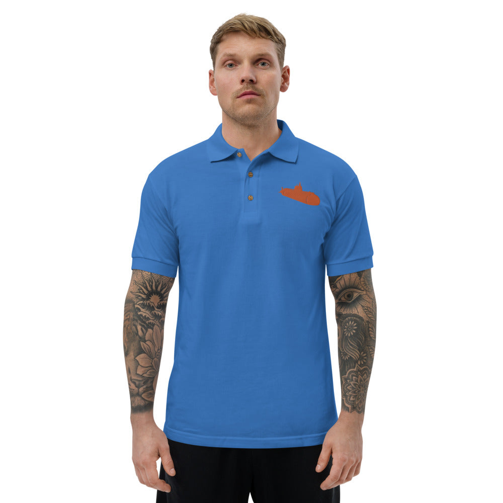 Orange Sub - Embroidered Polo Shirt