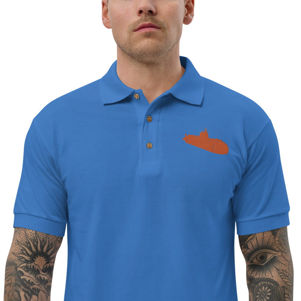 Orange Sub - Embroidered Polo Shirt