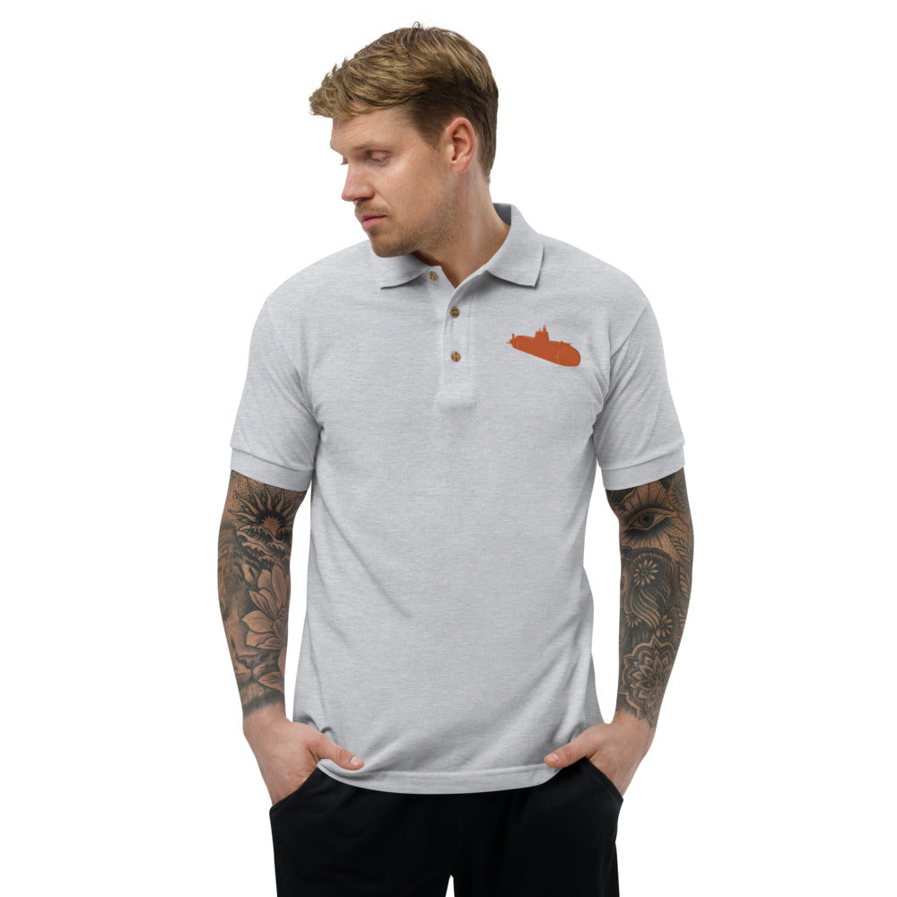 Orange Sub - Embroidered Polo Shirt