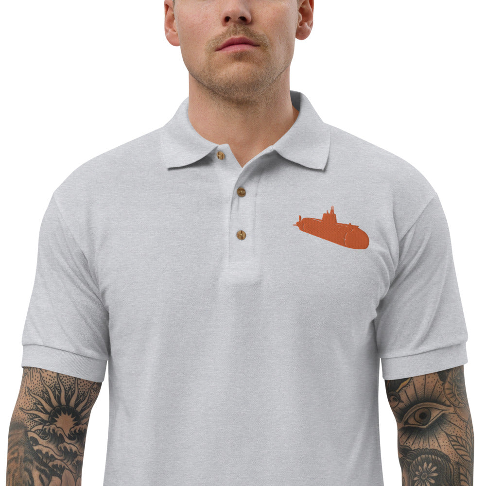 Orange Sub - Embroidered Polo Shirt
