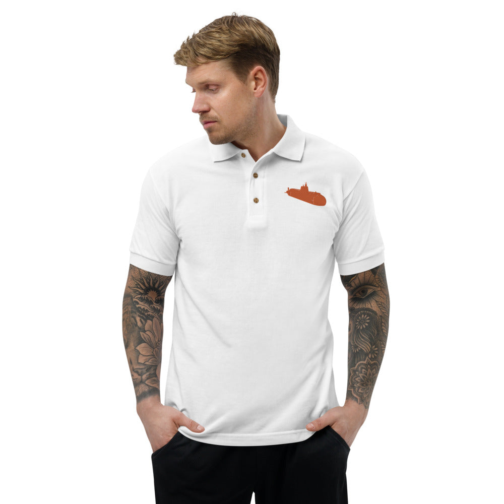 Orange Sub - Embroidered Polo Shirt