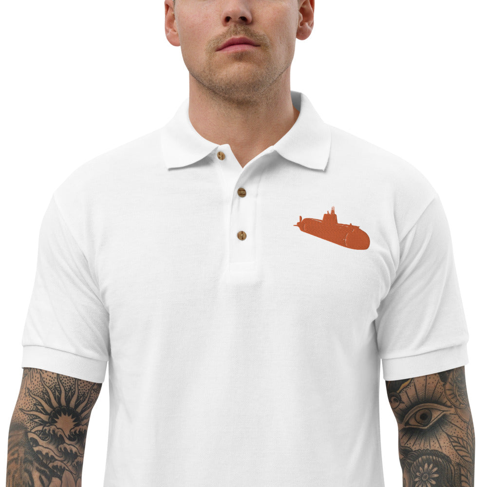 Orange Sub - Embroidered Polo Shirt